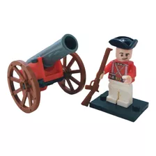 Soldado Minifigura Artilleria Guerra Napoleonica Inglaterra