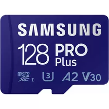 Samsung Micro Sd 128gb Pro Plus + Microsdxc 4k 180mb/s V30