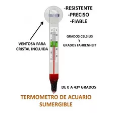 Termometro Para Acuario 10,5 Cm