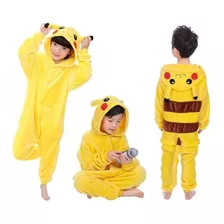 Pijama Pikachu Niño Enteros Animales Polar Enterito 