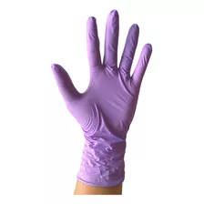 Guantes De Nitrilo Caja X 100 Lila