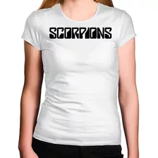 Camiseta Feminina Banda De Rock Scorpions