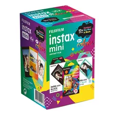 Kit Filme Instax Mini Colors 30 Fotos Fujifilm Link 9 11 12