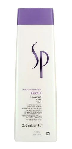 Shampoo Reparador Wella Sp Repair Profesional