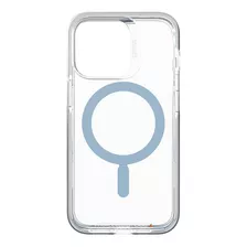 Case Gear4 Santa Cruz Snap iPhone 13 Pro Max - Clear Blue Color Traslúcido Liso