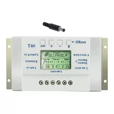 Controlador Carga Solar Mppt 40a Powmr 12v/24v