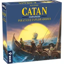 Catan Piratas E Exploradores Expansão Jogo Devir