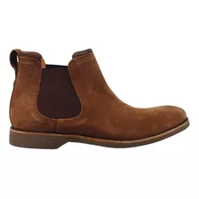 Chelsea Boots Botina Bota Anatomic Gel 5011 Couro Camurça