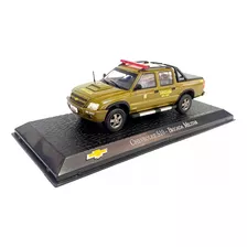 Miniatura Chevrolet S10 Cabine Dupla Brigada Militar 1:43