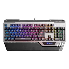 Teclado Gamer Galax Stealth-01 Blue Switch Kgs0114t1rg1bsl0 