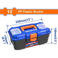 Caja De Herramientas Wadfow Wtb1313 Plástica 13 Ub