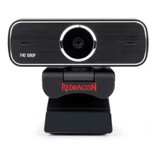 Web Cam Redragon Hitman - Full Hd 1080p - Microfone - Gw800