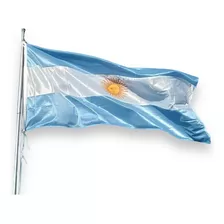 Bandera Argentina De Flameo *1,20x2mts* - Oficial Reforzada