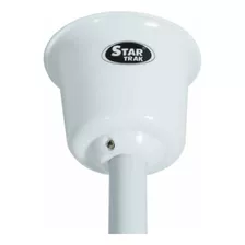 Ventilador De Techo Star Trak Stvt56 Blanco Con 3 Palas, 56 De Diámetro 220 v