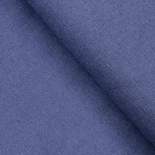 Cotton Linen Liso Azul Marinho, 50cm X 1,52mt