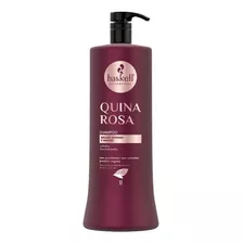 Haskell Shampoo Quina Rosa 1 Litro Brilho E Maciez