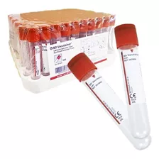 Tubo Vacutainer Rojo 10ml (activador De Coagulo)