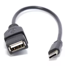 Cabo Adaptador Otg Usb Type-c Para Usb (fêmea) Cb-88