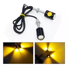 Direccionales Led De Tornillo Para Moto Ojo De Aguila X 2