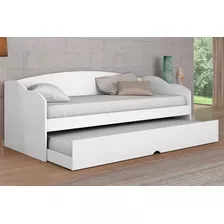 Sofá Cama Cama Marinera 1 Plaza Bicama - Muebles Web Color Blanco