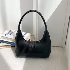 Bolsa De Hombro De Color Entero Para Mujer