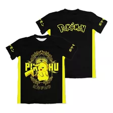 Camisa Pikachu - Pokémon - Black Edition