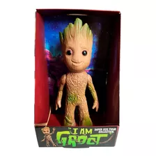 Boneco Baby Groot Feliz Grande 27cm Guardiões Da Galaxia