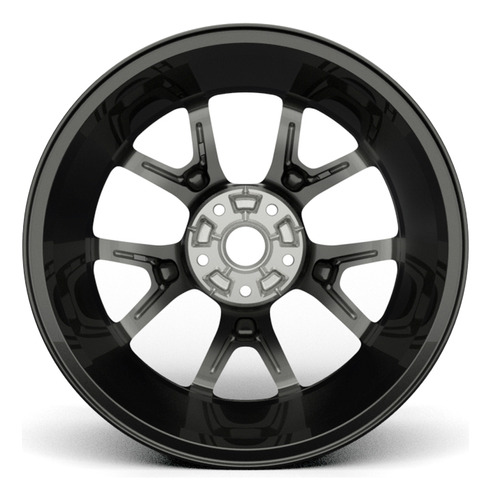 Rin Aluminio 19x7.0 Negro Brillante Journey Sport Dodge 18/1 Foto 2