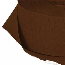 Papel Crepé Marrón Chocolate, 2 Rollos, 145 Pies En Total