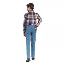 Calça Jeans Masculina Estilo Country Infantil Ref: 1014