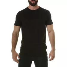 Kit 2 Camisetas Masculinas Básica Lisa Algodão 30.1 