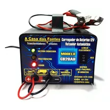 Carregador De Bateria 12v Carro E Moto Cf10ah Top De Linha