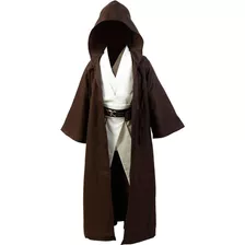 Cosplaysky Traje De Niños Para Jedi Disfraz Tunica Con Cap