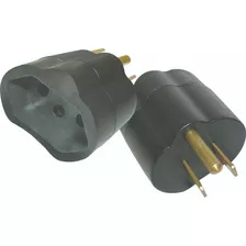 Pino Adaptador Reverso 2p+t Pto 15a Cx Com 50 Pçs