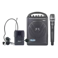 Microfono Inalambrico Hisonic Recargable Y Sistema Pa (publi