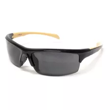 Lentes Deportivos Wallis Armazón Negro/beige Micas Humo