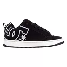 Zapatillas Dc Shoes Mod Court Graffik Ss Negro Blanco Mujer