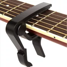 Capotraste Para Violão Stage Stc09 Preto Black