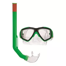 Kit Óculos Mergulho Com Snorkel Juvenil Praia Ou Piscina