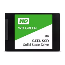 Disco Sólido Ssd Interno Western Digital Wd Green 1tb Color Verde