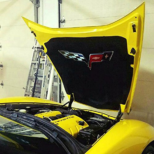 Emblema Metlico Para Debajo Del Cap Del Corvette C6, Con B Foto 2