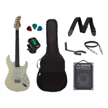 Guitarra Memphis By Tagima Stratocaster Mg30 + Caixa