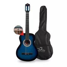 Guitarra Clasica 39 C/ Funda / Alma Black -blue / 8449 