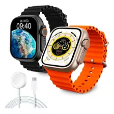 Relógio Smartwatch W69 Ultra Series 9 Android Ios Amoled Nfc