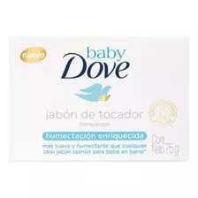 Jabón En Barra Baby Dove Humectación Enriquecida 75gr