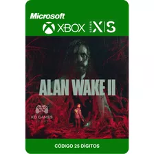 Alan Wake 2 Xbox Series X|s - Código 25 Dígitos