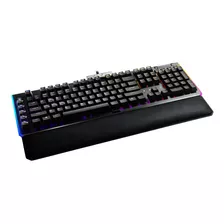 Teclado Mecanico Gamer Evga Z20 Rgb Linear Switch Esp Optico Color Del Teclado Gris Oscuro