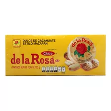 Dulce De Cacahuate De La Rosa Mazapán 60 Unidades De 12.5g