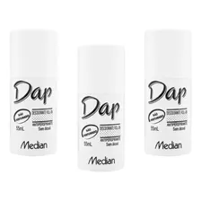 Kit 3 Desodorante Sem Álcool E Sem Perfume Dap Rollon 55ml