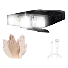 Mini Luz Led De Clip Recargable Ultra Brillante Manos L...